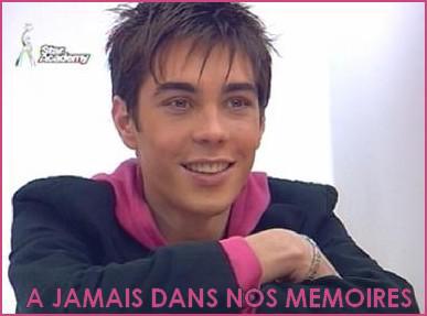 Gr�gory A jamais dans nos m�moires...